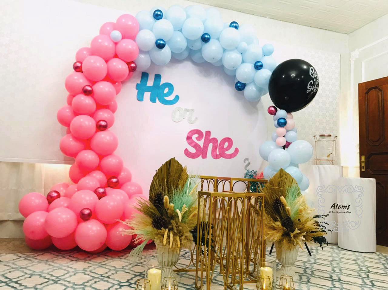 Gender Reveal Platinum Setup