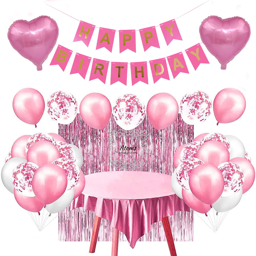 Pink Birthday Set