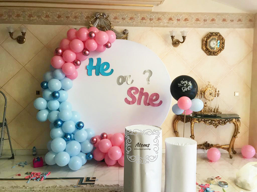 Gender Reveal Platinum Setup