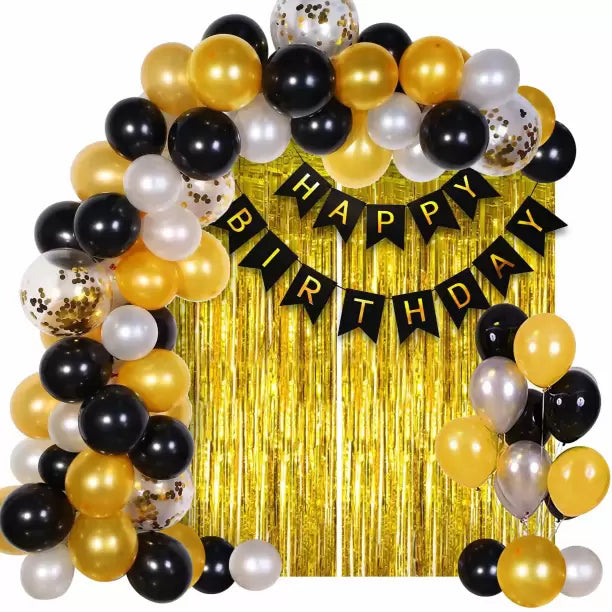 Black Birthday Set