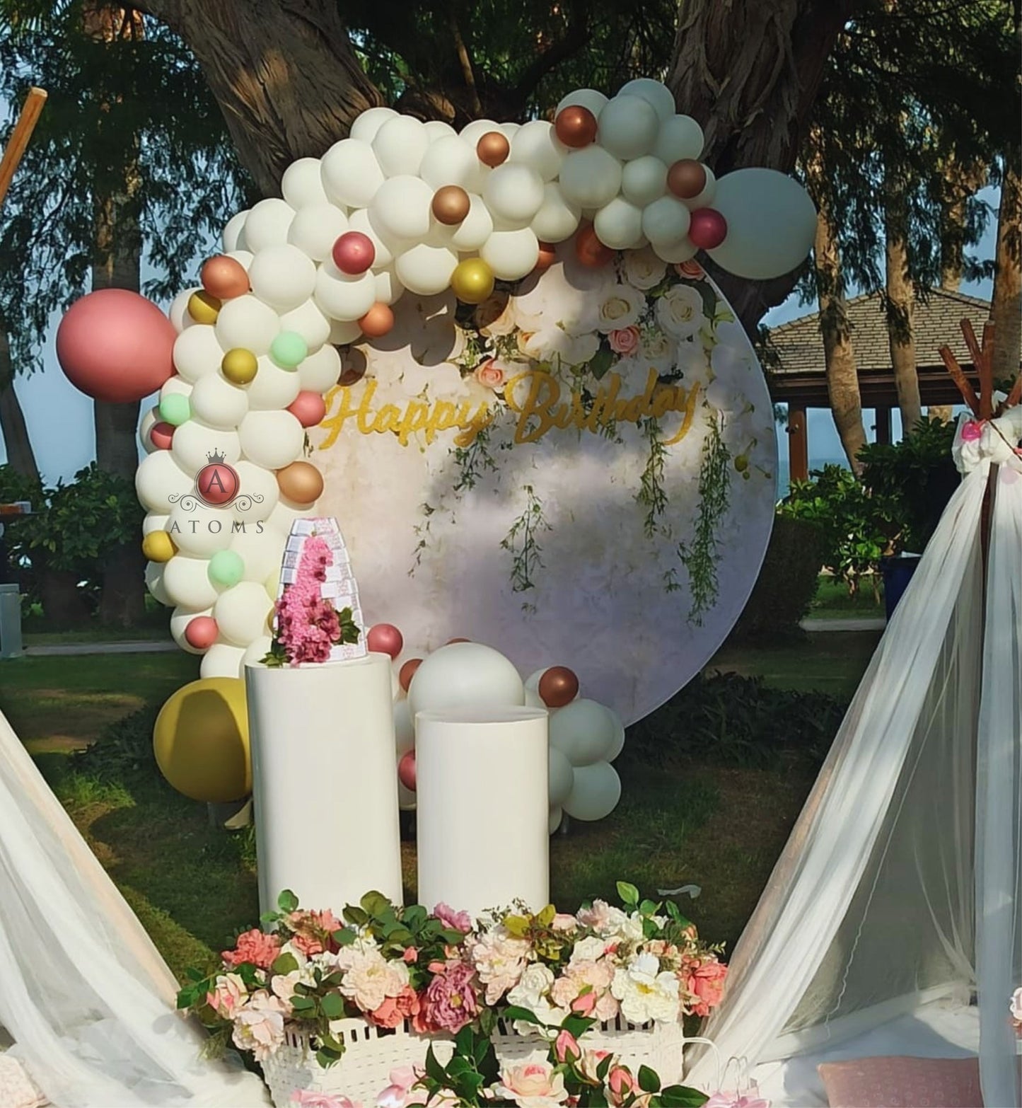 Pastel Balloons Platinum Setup