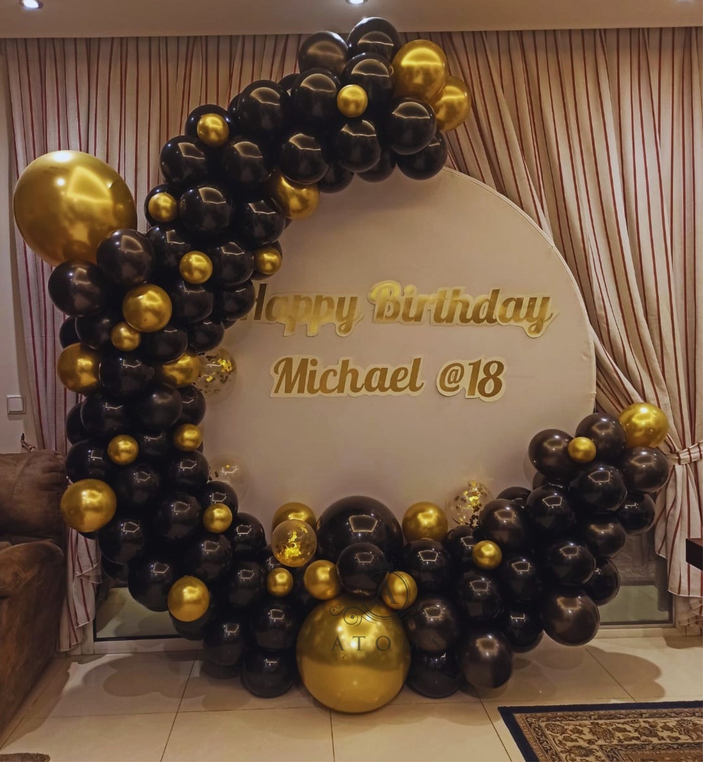 إعداد البلاتين الأسود