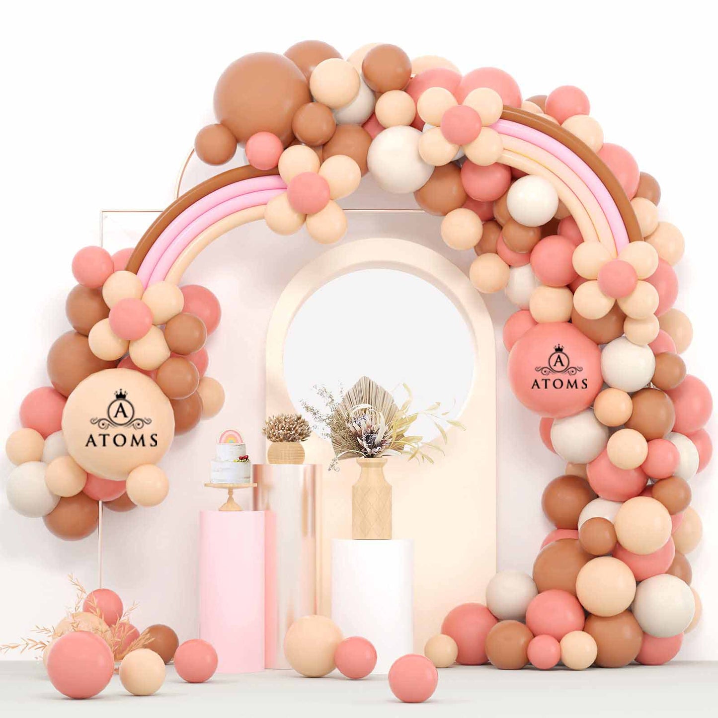 Pink Balloon Arch Set