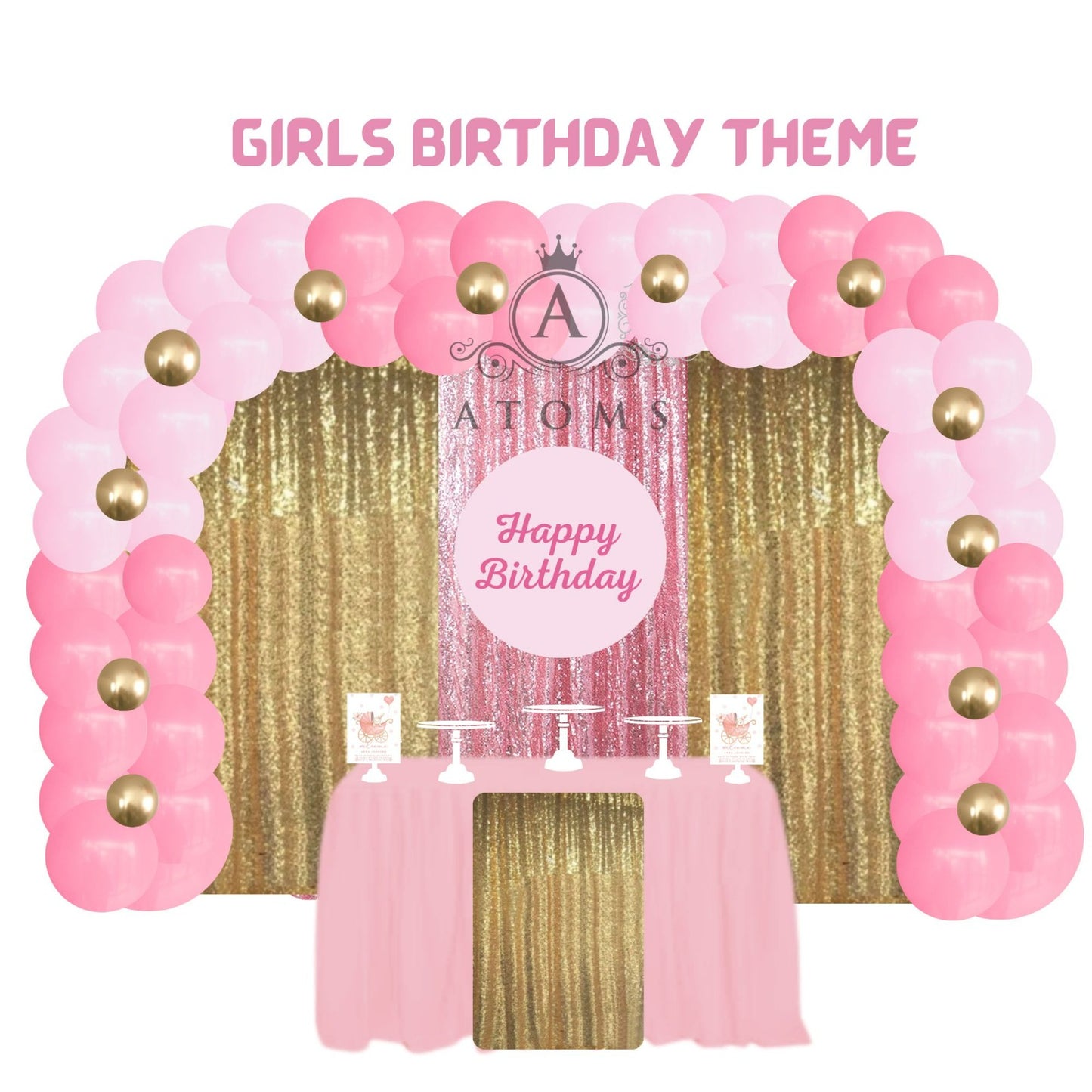 إعداد الذهب والذهب الوردي