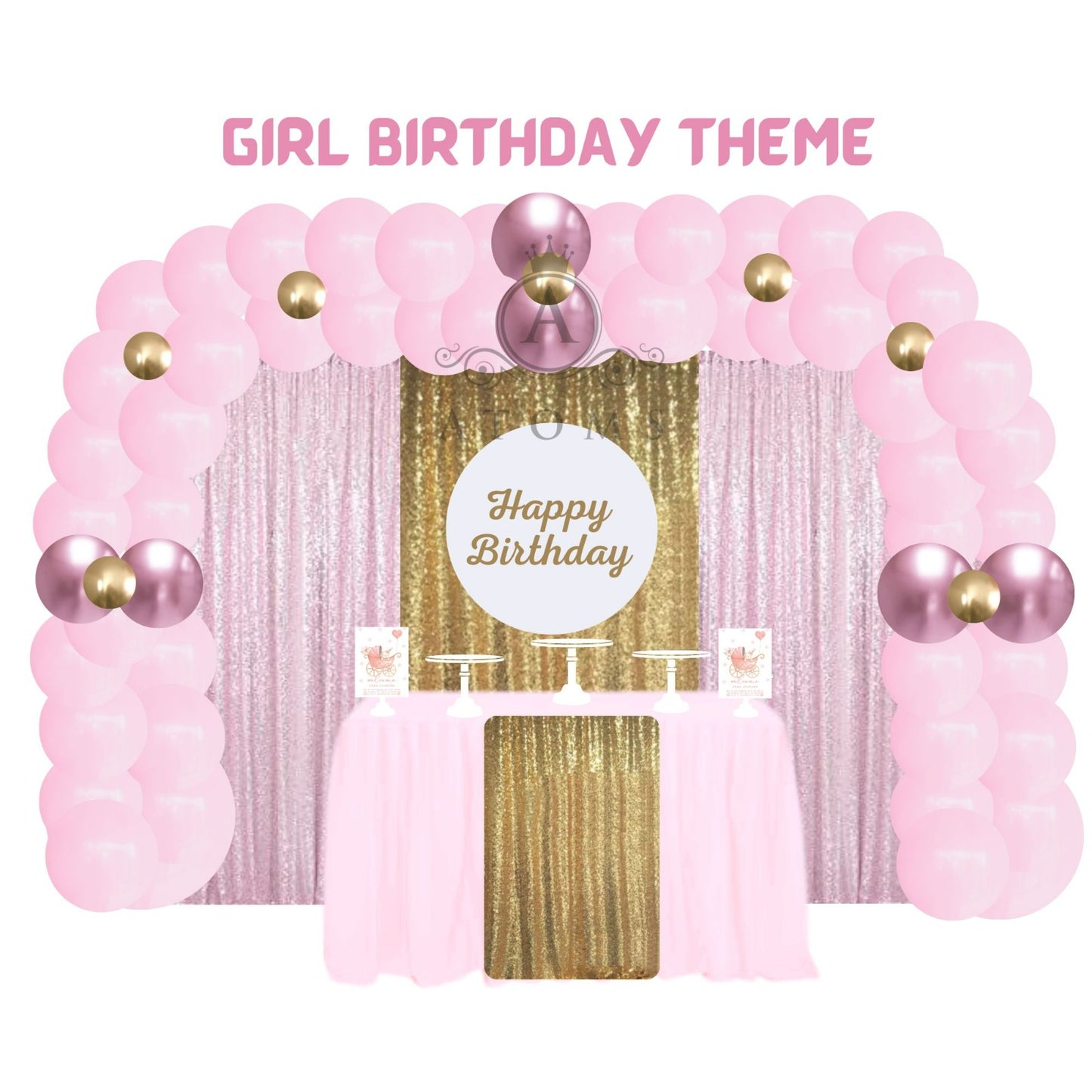 إعداد الذهب والذهب الوردي