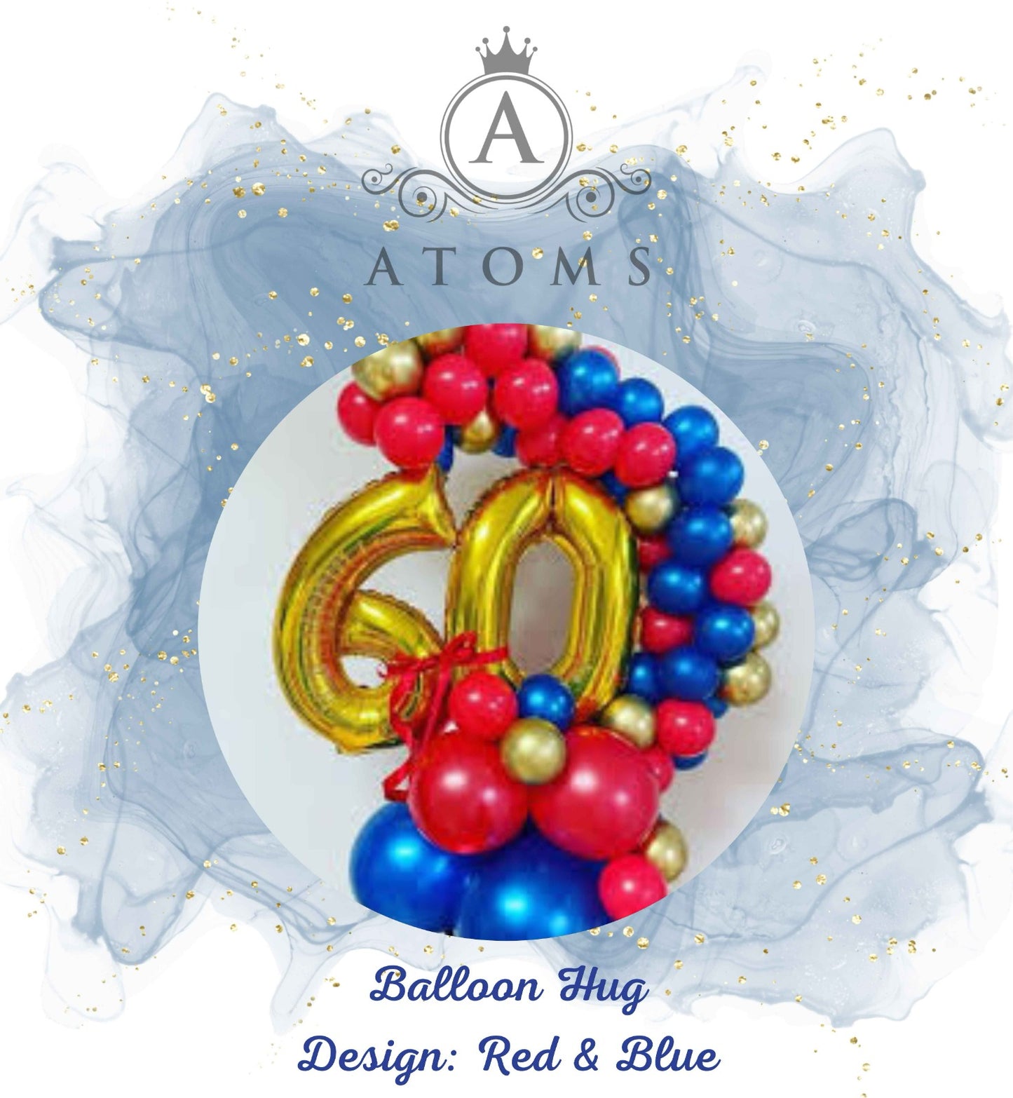 Red & Blue Balloon Hug