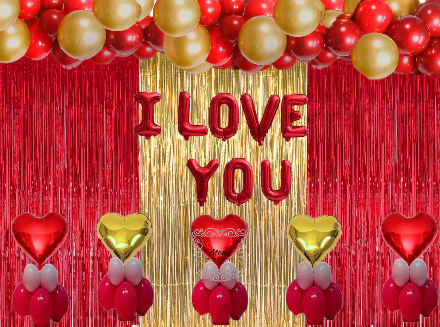 Birthday Balloons Set Qatar - Celebrate with Style at Atoms