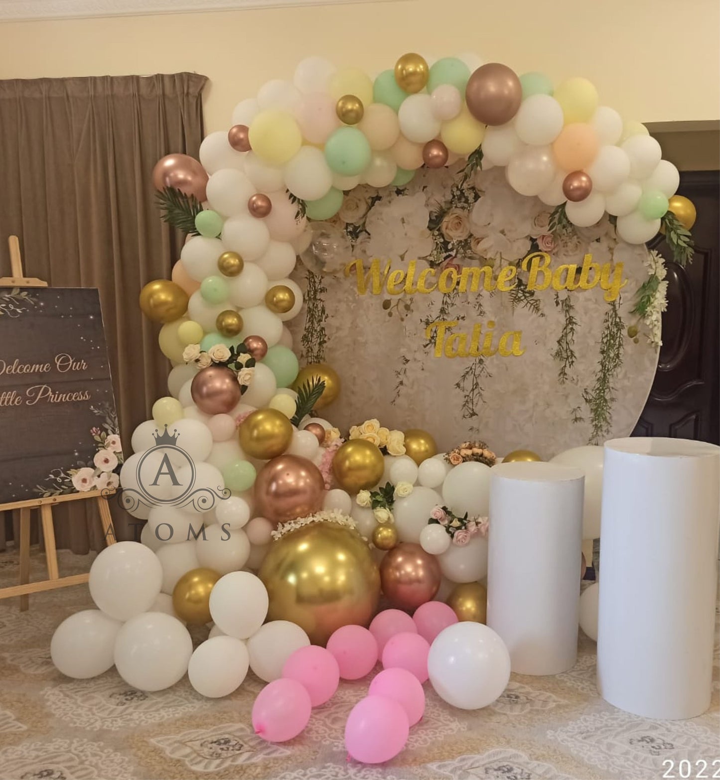 Pastel Balloons Platinum Setup