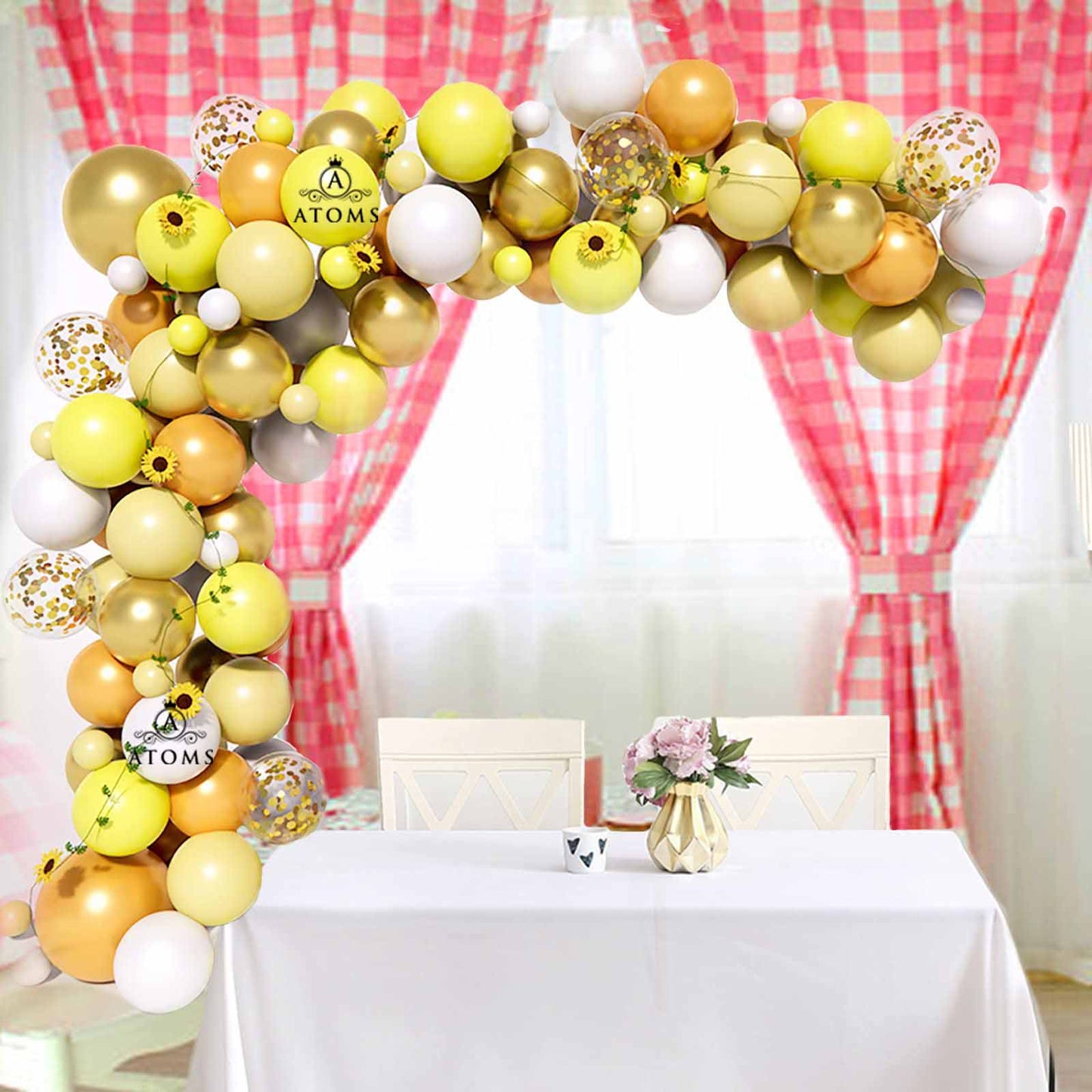 Yellow Balloon Arch Set