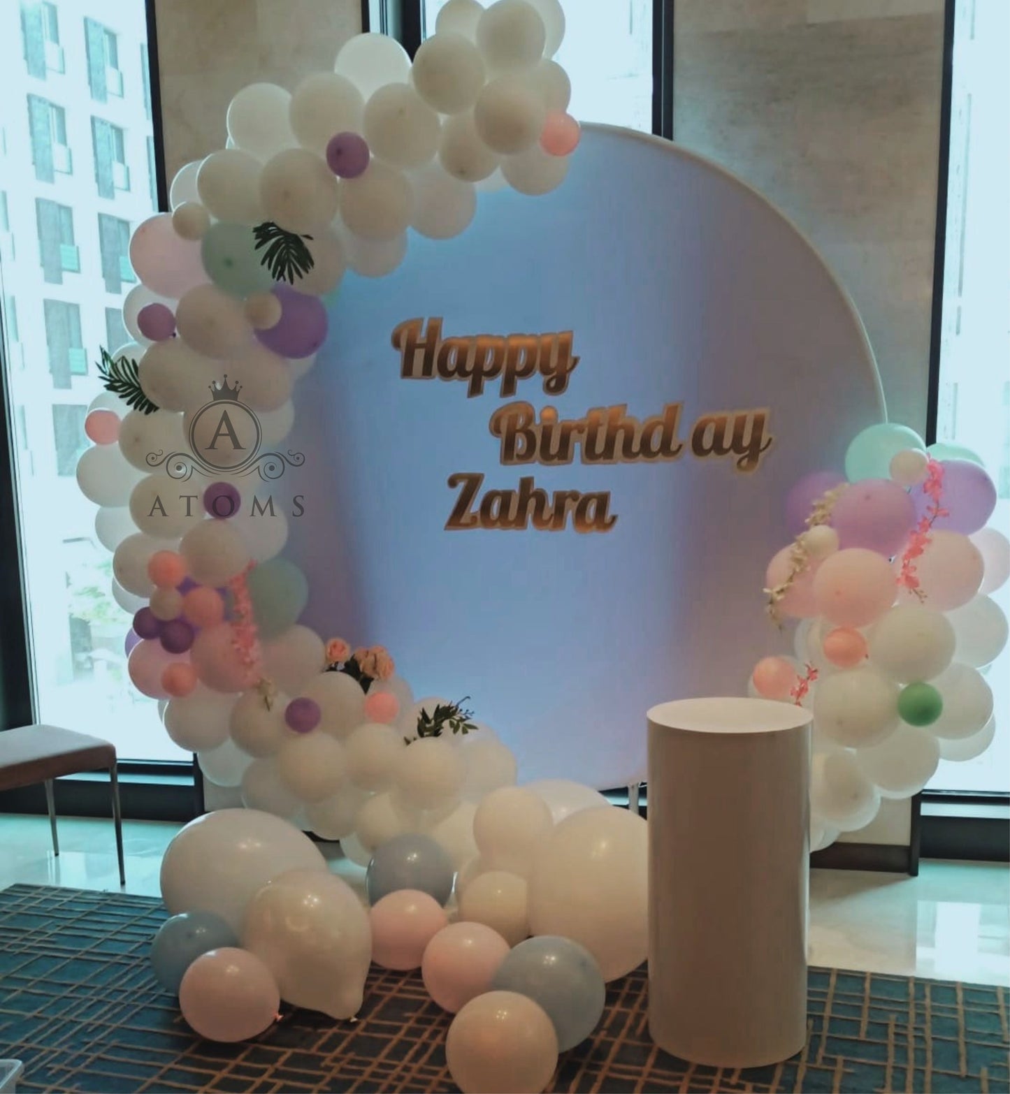 Pastel Balloons Platinum Setup