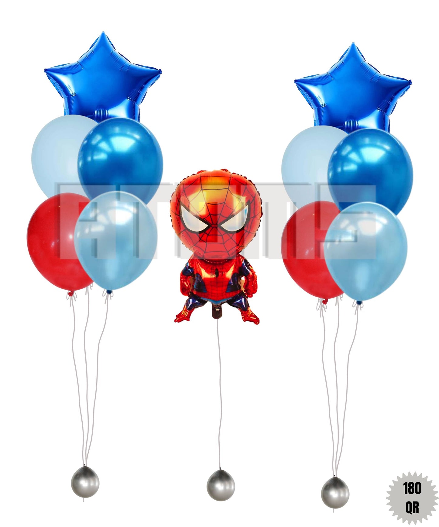 Spiderman Balloon Bunch