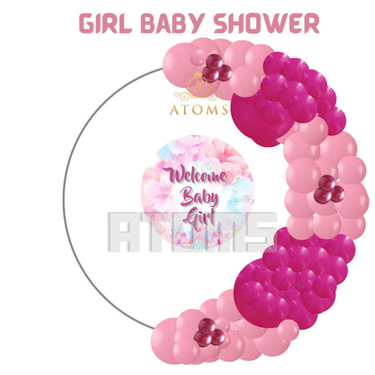 Girl Baby shower Setup