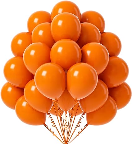 Retro Orange Balloon