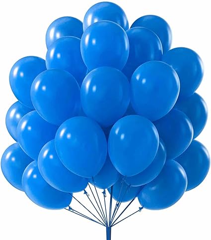 Light Blue Latex Balloon