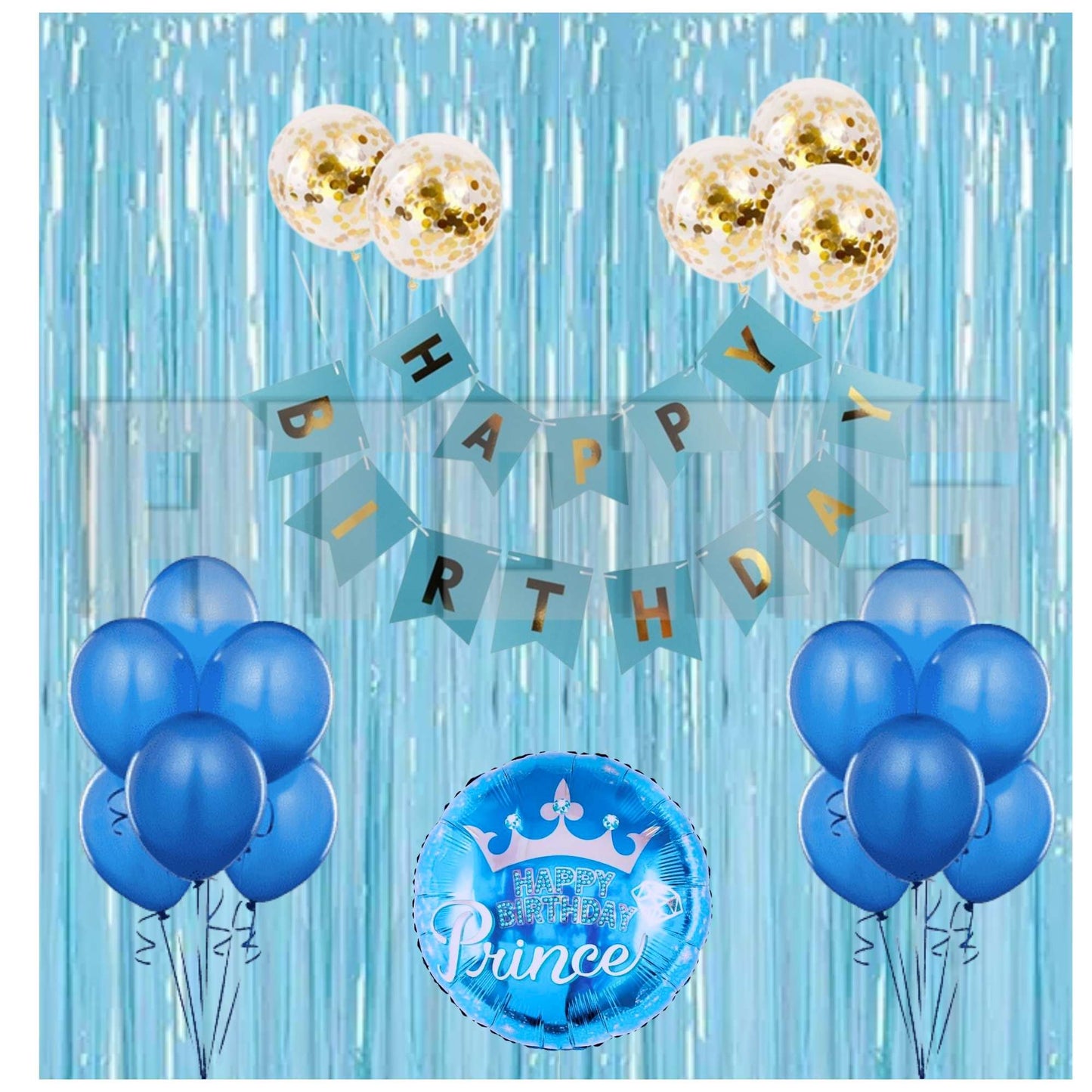 Blue Birthday Set