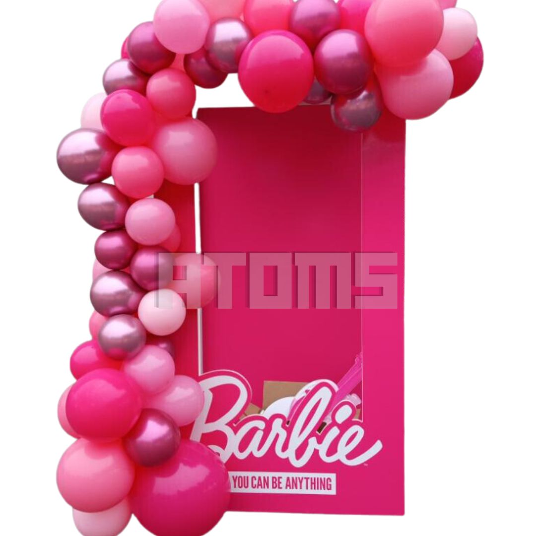 Barbie Theme Photobooth Setup