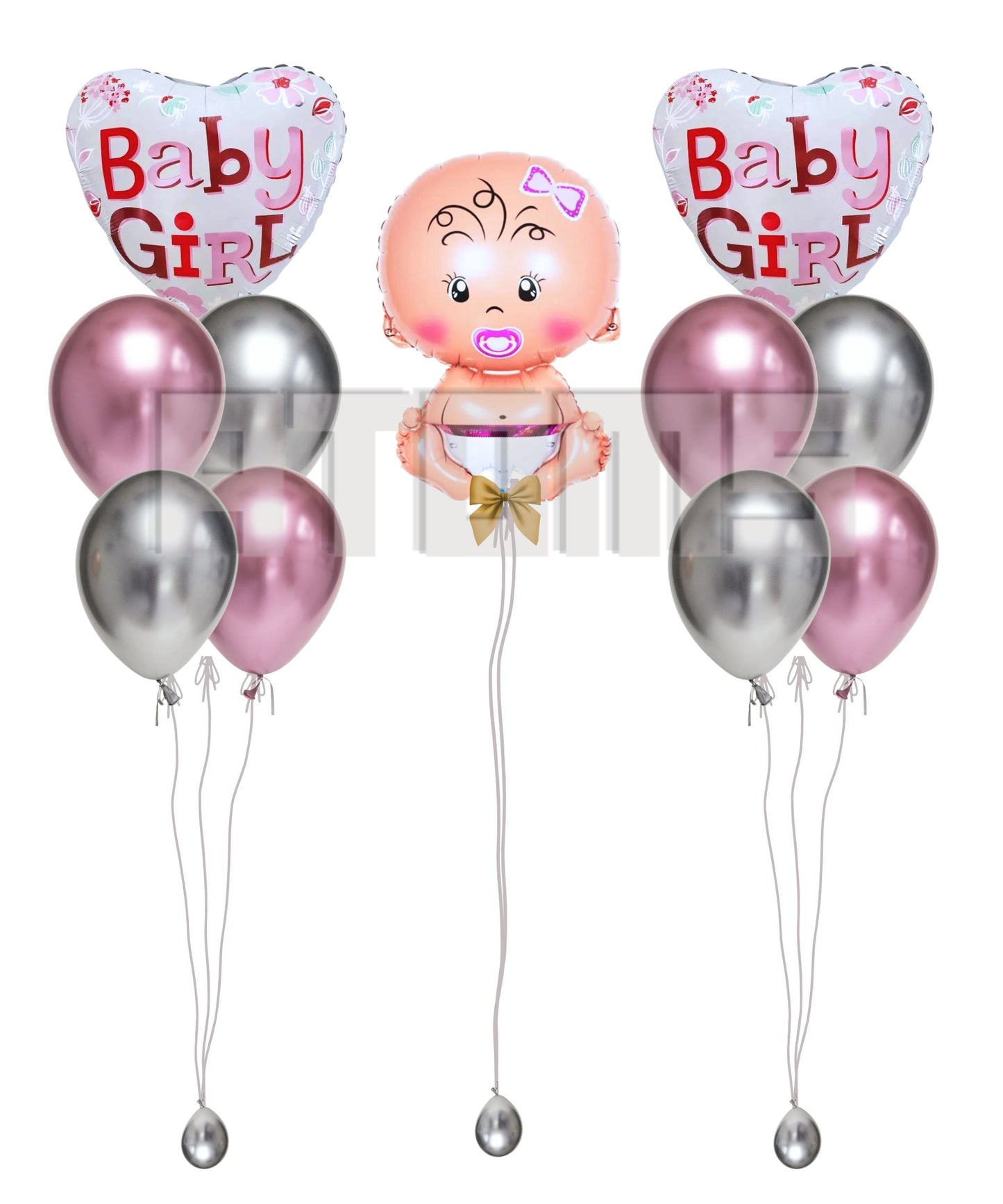 Baby Shower Balloon Bunch