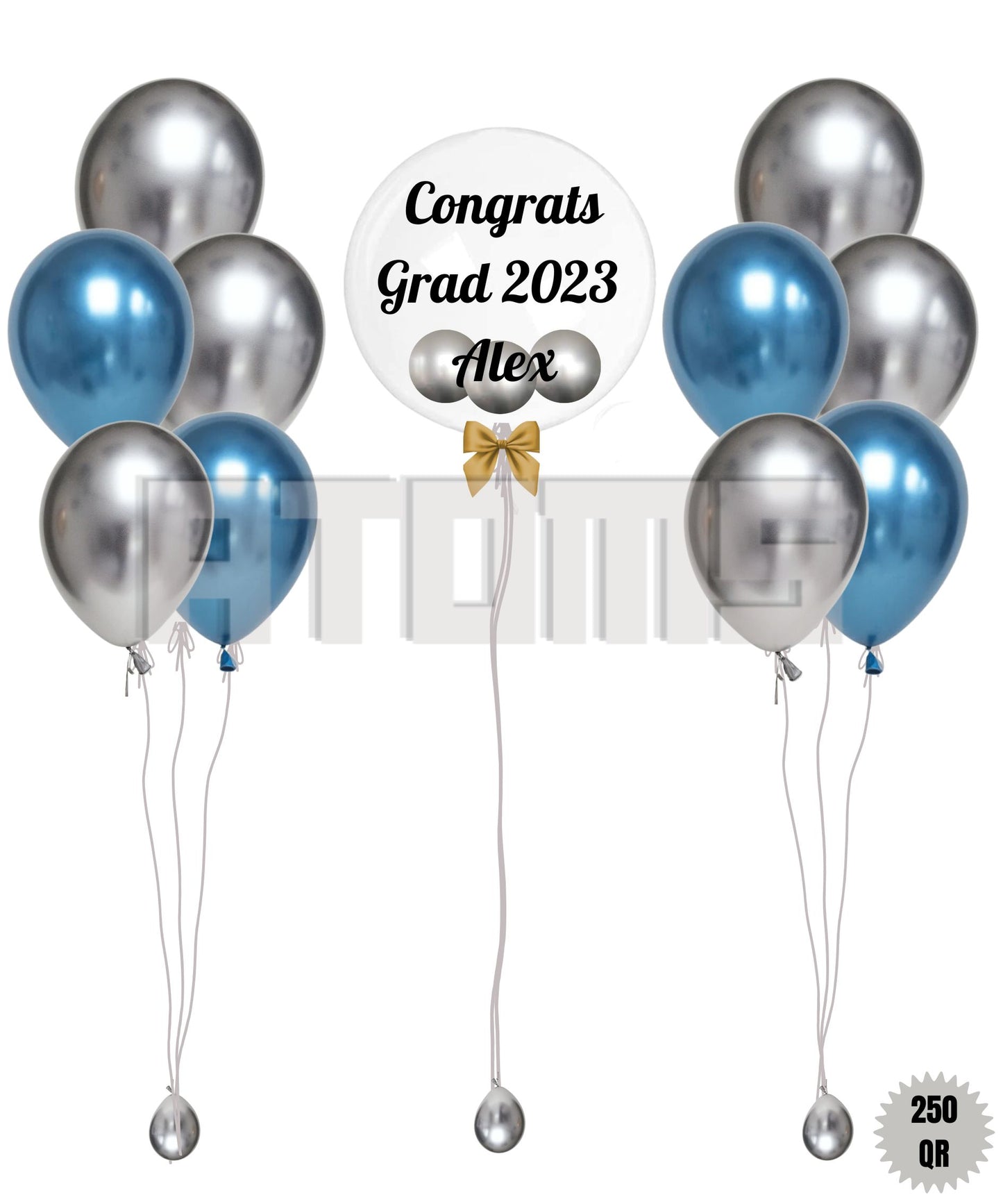 Graduation Balloon Bunch