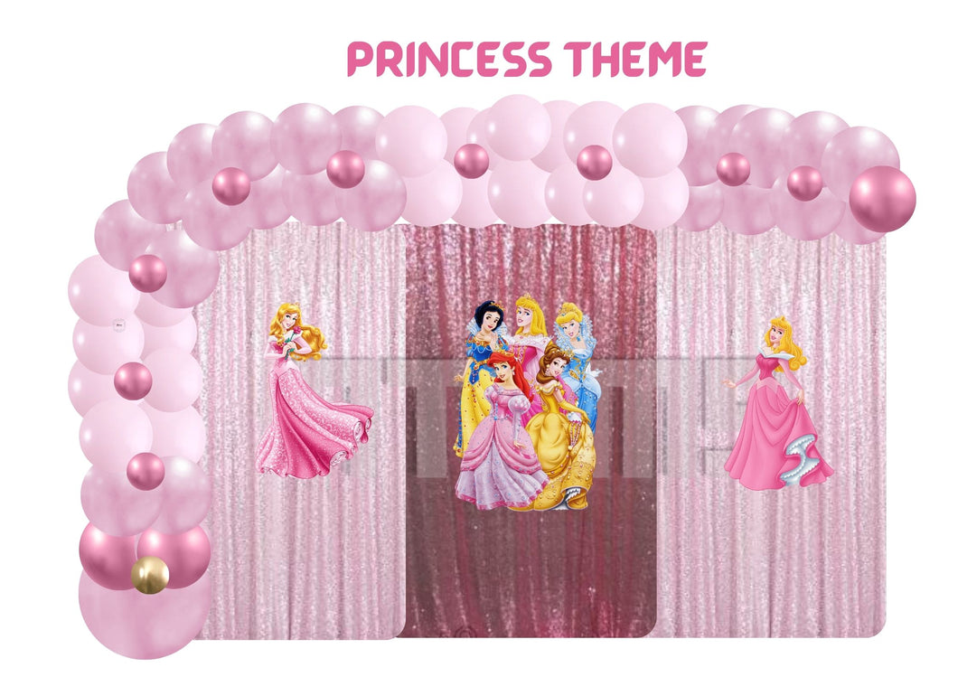 Princess Theme Curtains Setup