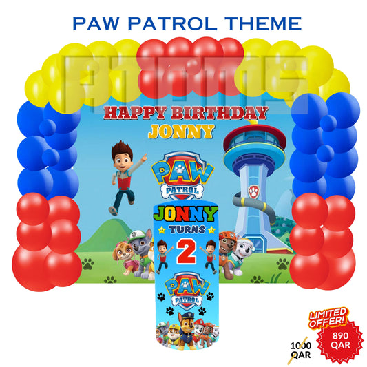 Paw patrol Theme Setup