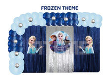 Load image into Gallery viewer, Frozen Theme Curtains Setup
