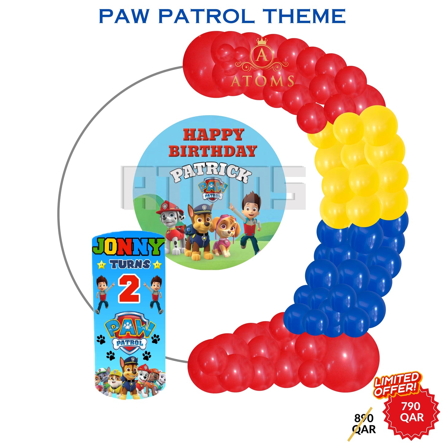 Paw patrol Theme Setup
