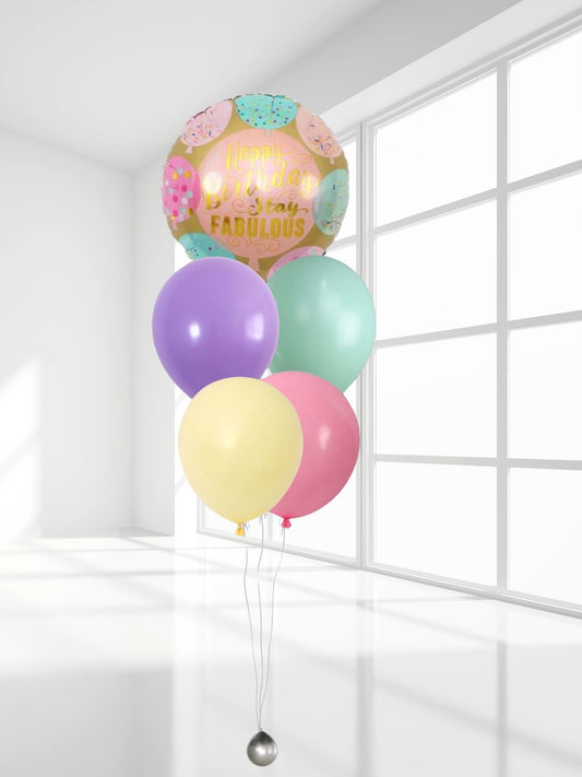 Birthday Mini Balloon Bunch