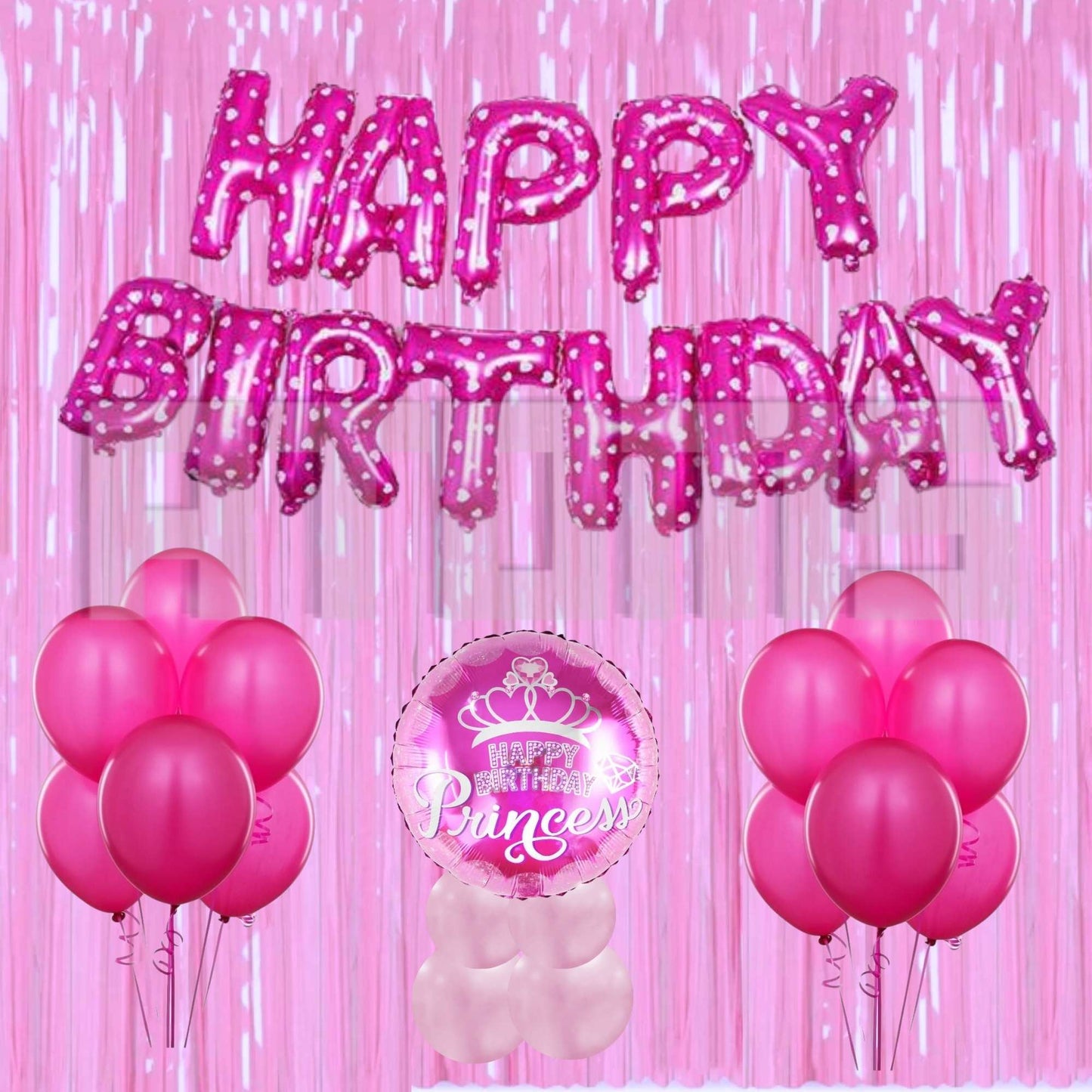 Pink Birthday Set