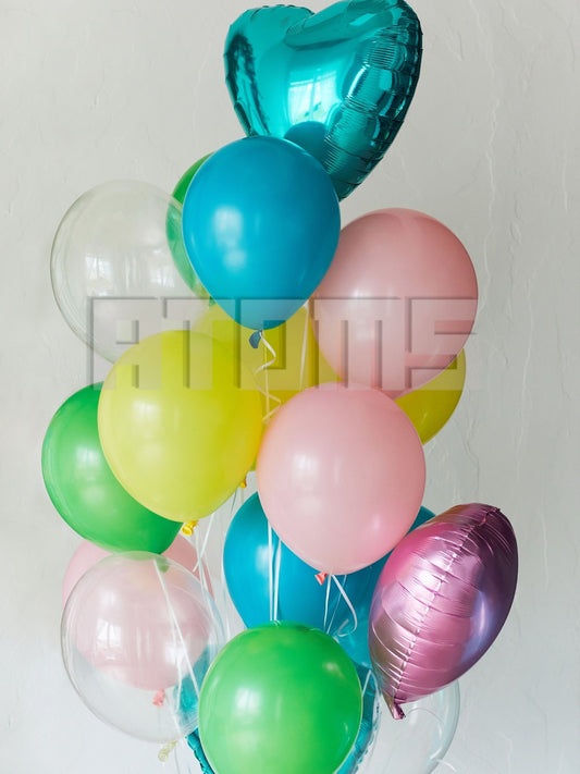 Assorted Helium Balloon Bunch