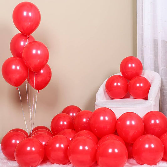 Valentines Red Balloons