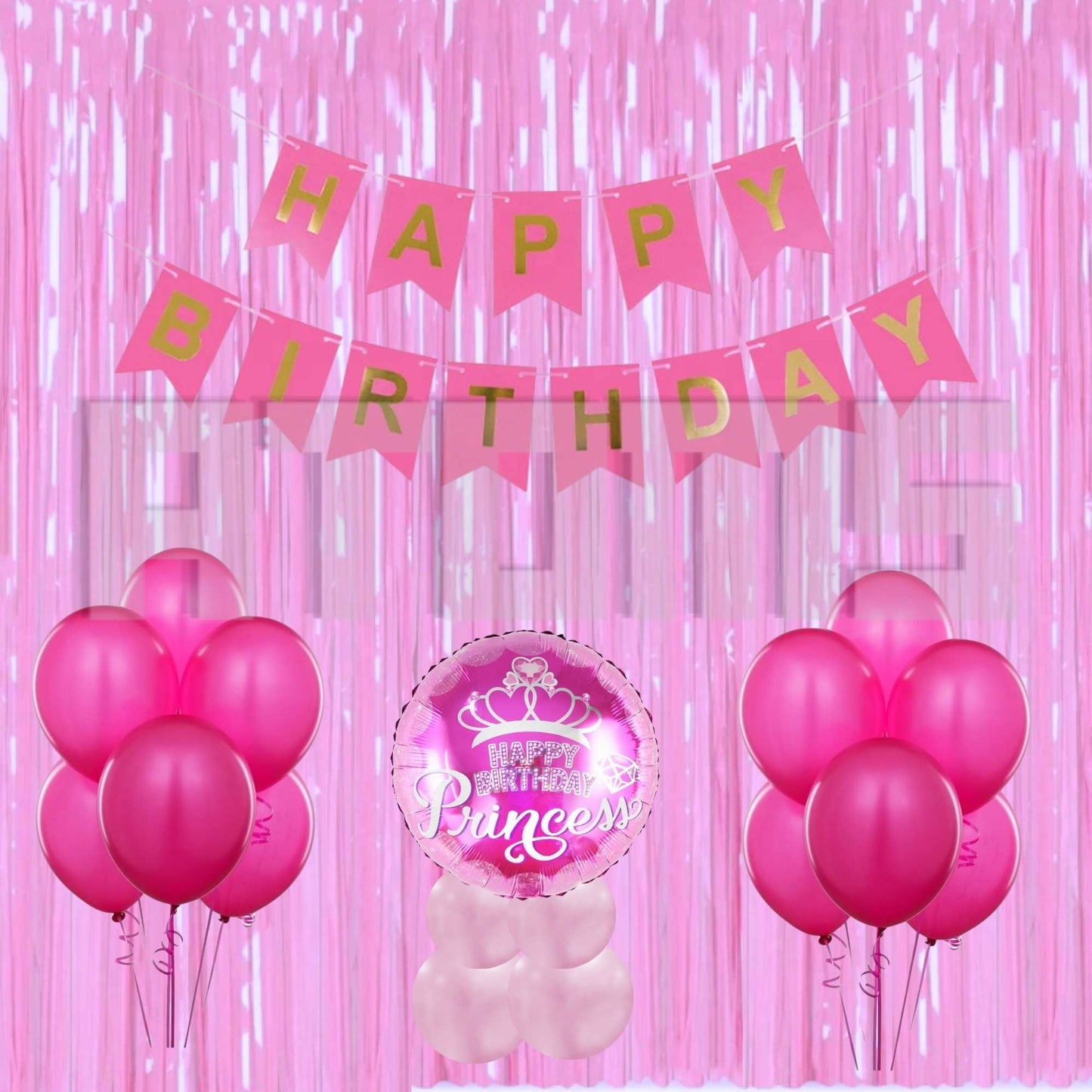 Pink Birthday Set