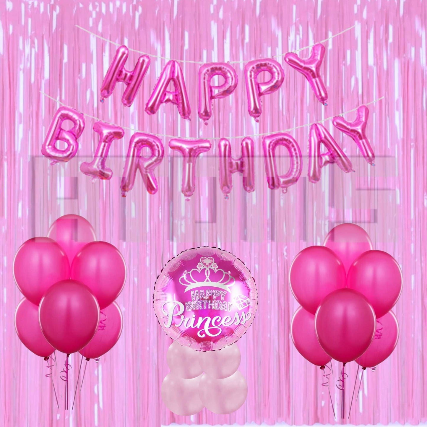 Pink Birthday Set