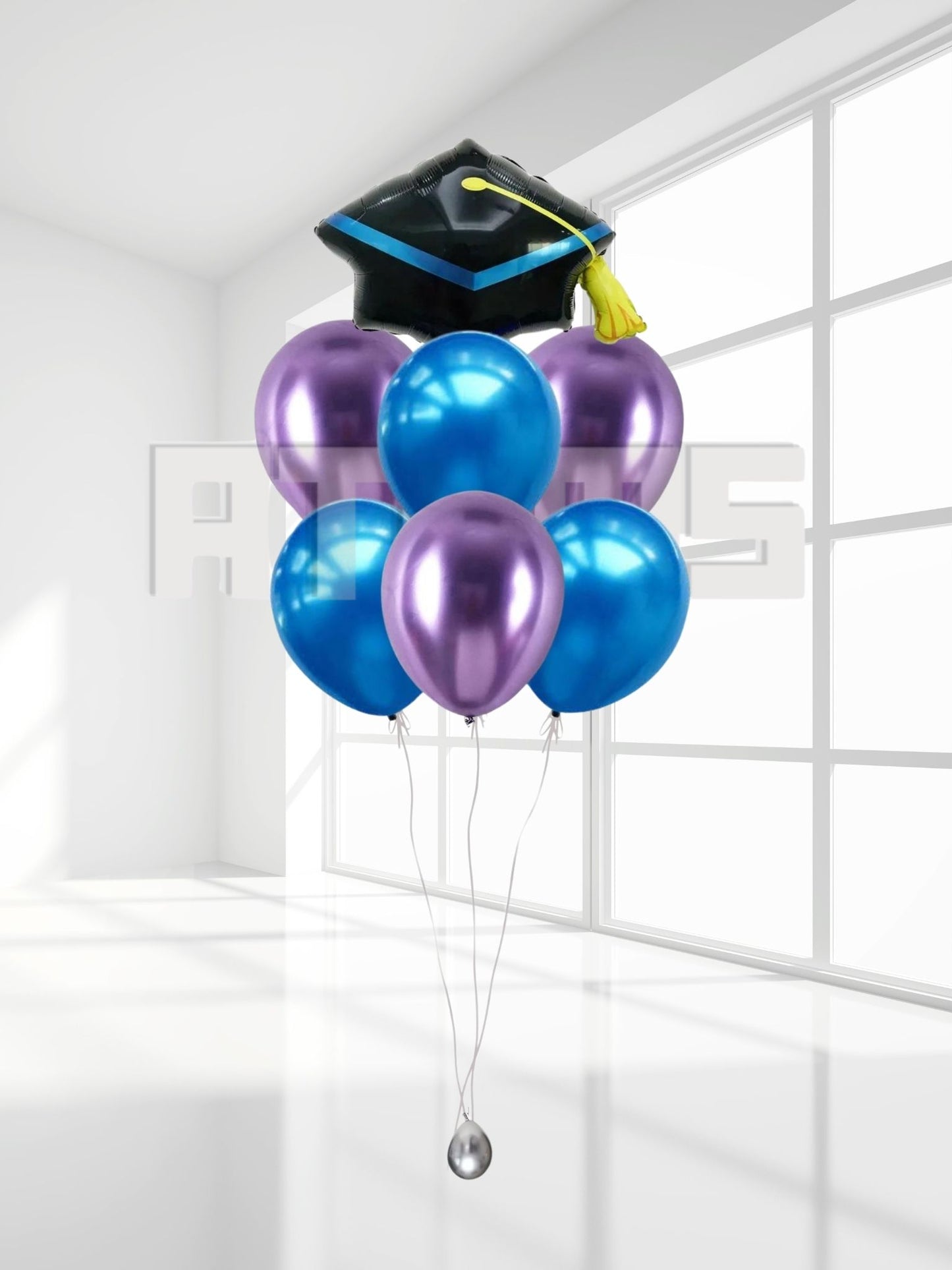 Graduation Mini Balloon Bunch