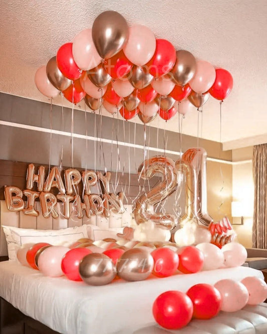 Red Balloon Surpise Room Decor