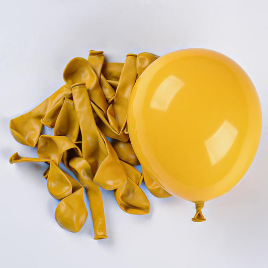 Retro Mustard Yellow Balloon