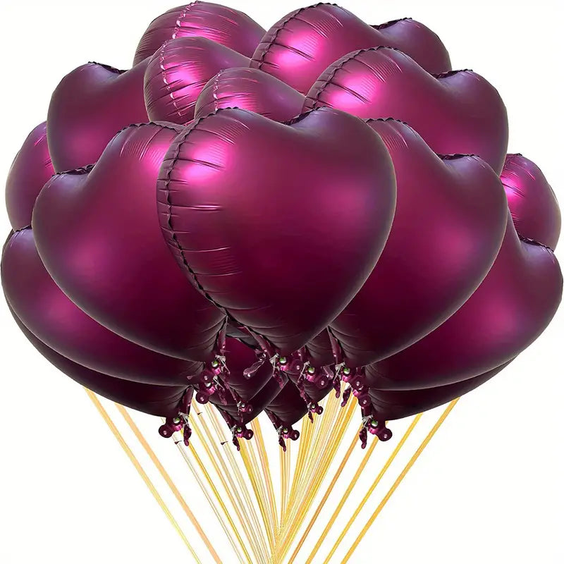 Valentines Helium Pink Heart Balloons