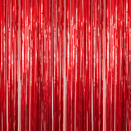 Valentines Red Curtain