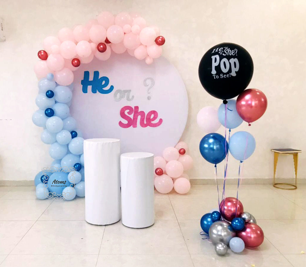 Gender Reveal Platinum Setup