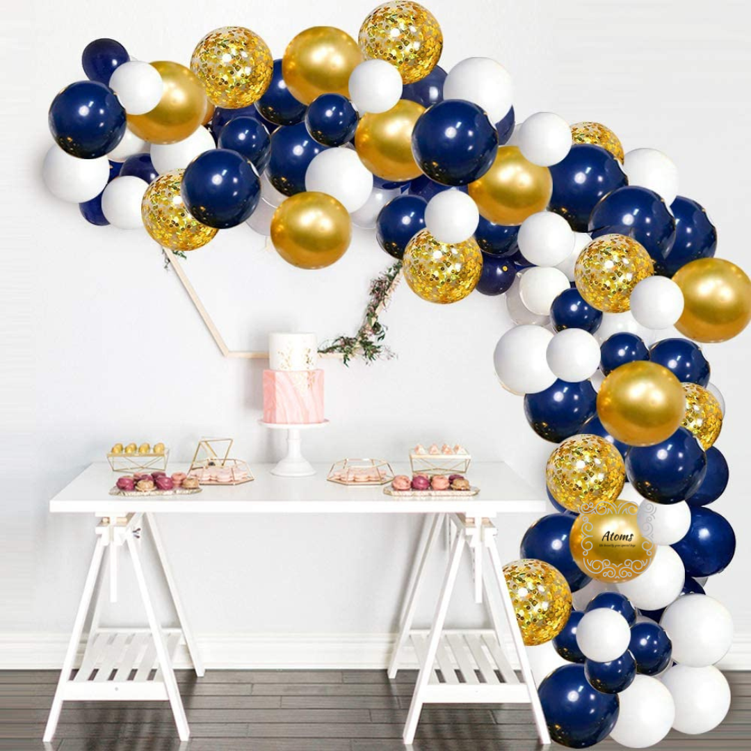 Navy Blue Balloon Arch Set