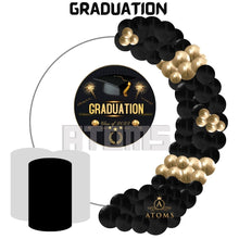 Load image into Gallery viewer, Black Graduation Theme
