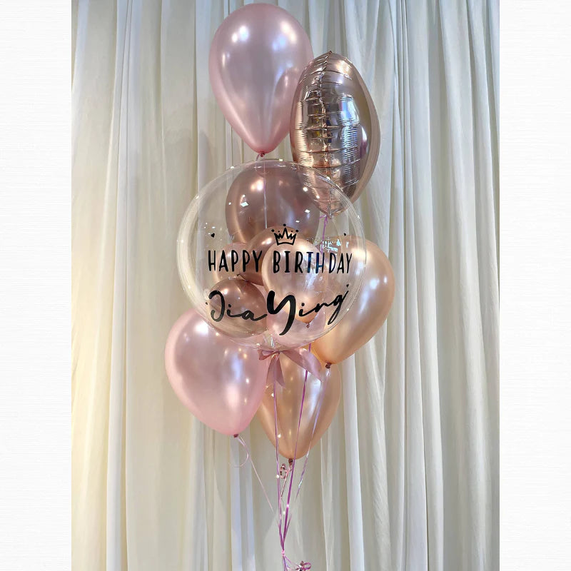 Light Pink Balloon Bunch