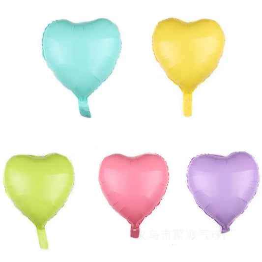 Pastel Heart Balloon Set