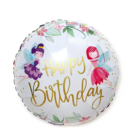 Happy Birthday Girl Theme Balloon