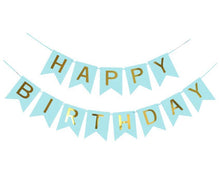 Load image into Gallery viewer, Black Birthday Banner
