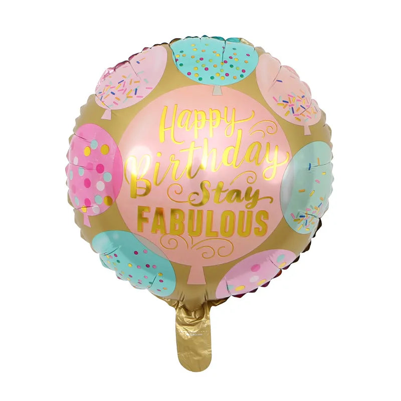 Happy Birthday Theme Balloon