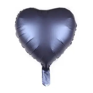 Matte Navy Blue Heart Balloon