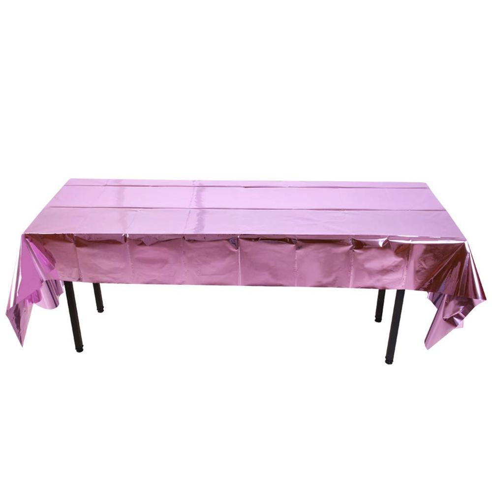 Pink Foil Table cover