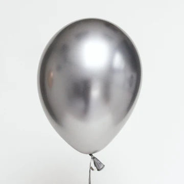 Metallic Silver Balloon