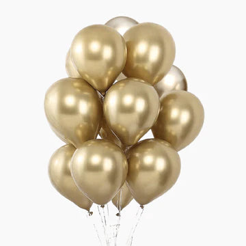 Gold Balloon Bunch