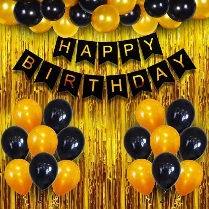 Black Birthday Set